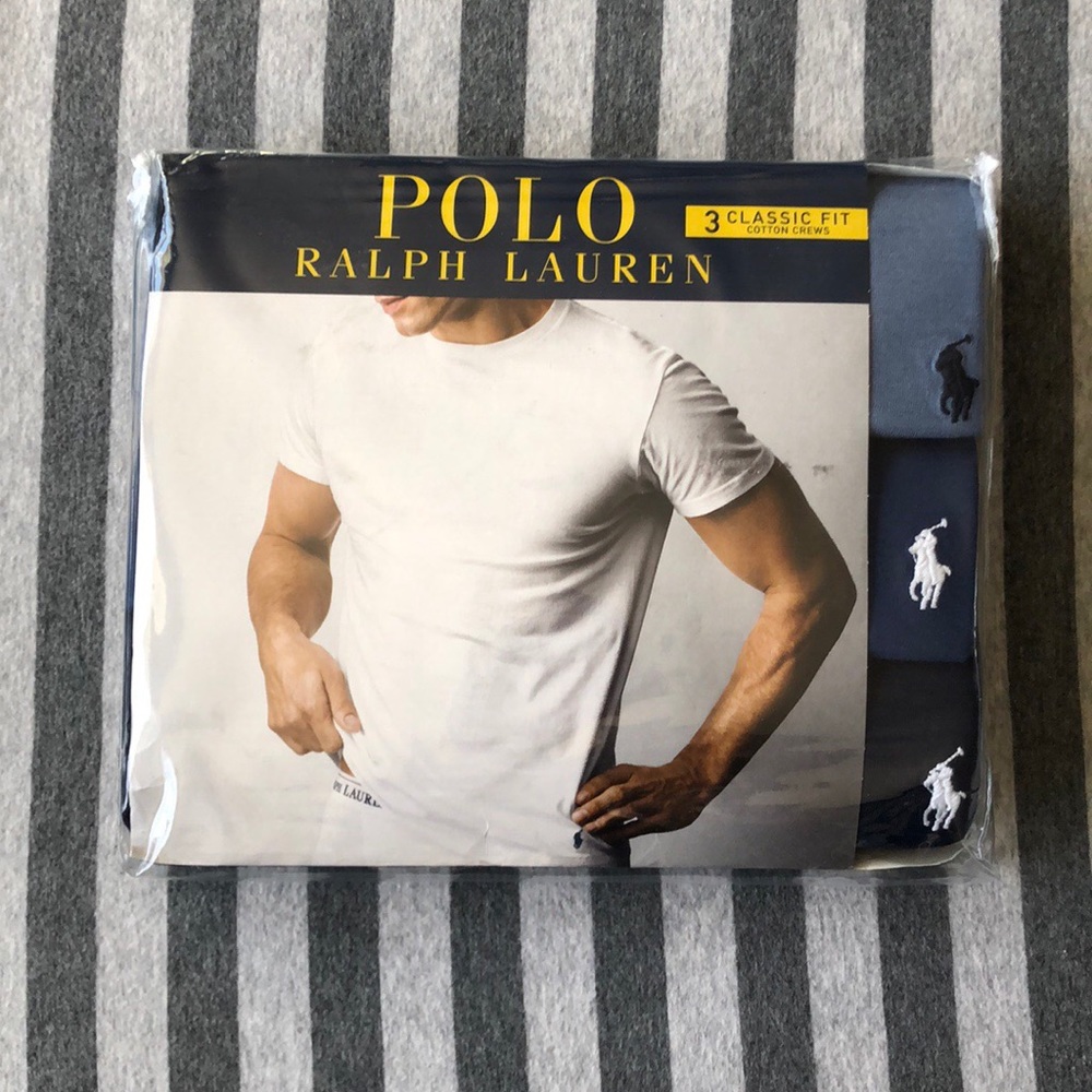 Ralph Lauren Polo 3 Pack Classic Tees.